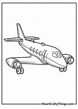 Airplane Coloring Page For Preschool Everybody Must Recognized This sketch template