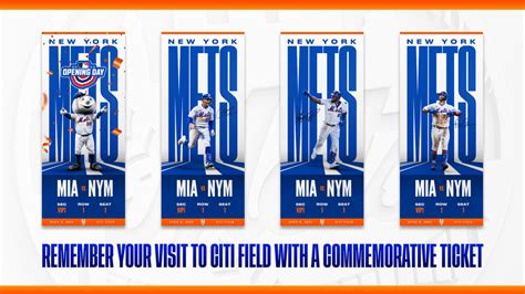 Commemorative Ticket | New York Mets