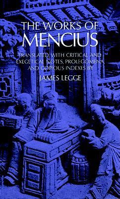 The Works of Mencius by James Legge — Reviews, Discussion, Bookclubs, Lists