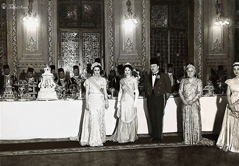 King Farouk I of Egypt Celebrates His 22nd Birthday at Abdine Palace with Members of The Royal ...