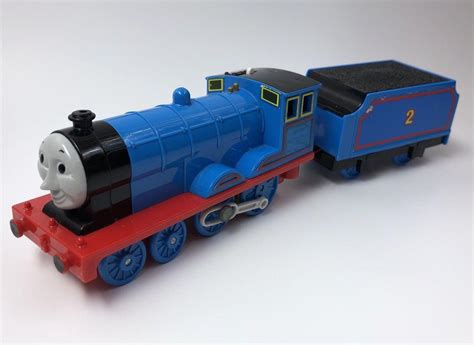 EDWARD & TENDER Blue Thomas & Friends Trackmaster Motorized Railway TOMY 2002 | #1935134477