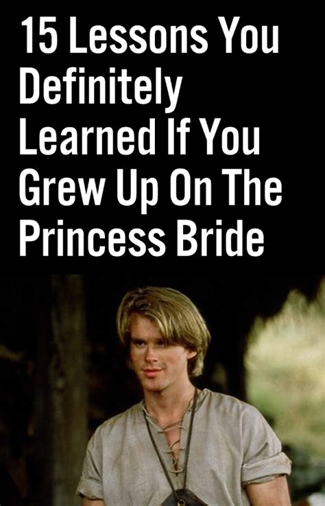 15 Lessons You Definitely Learned If You Grew Up On The Princess Bride in 2024 | Princess bride ...