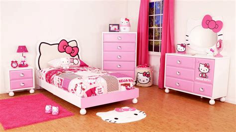 Hello-Kitty-Theme-kids-bedroom-interior-design | Hello Kitty Room ...