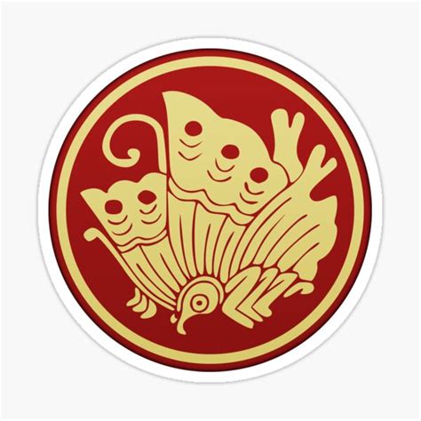 "Taira (Heiji) Clan Kamon" Sticker for Sale by Takeda-art | Redbubble