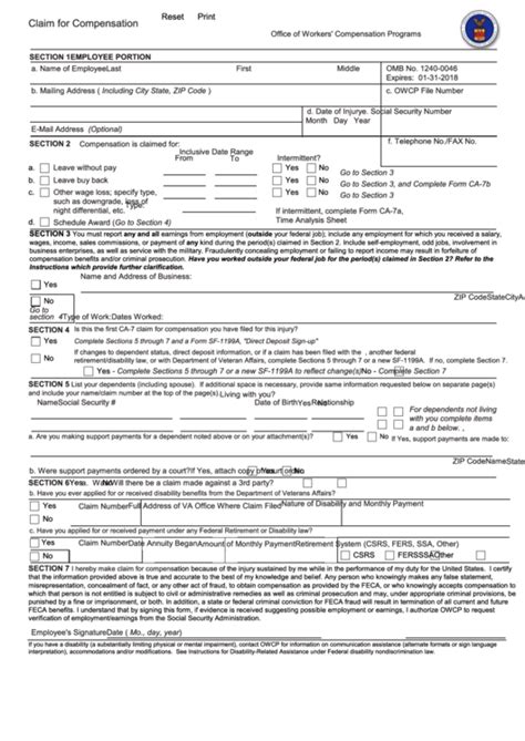 167 U.s. Department Of Labor Forms And Templates free to download in PDF