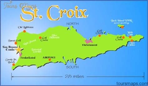 Saint Croix Map - ToursMaps.com