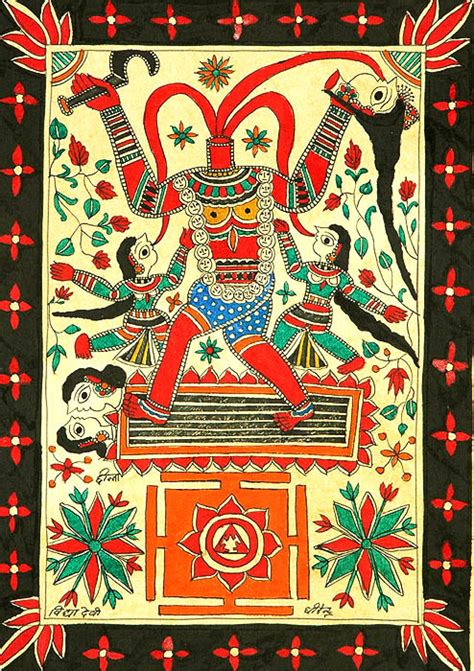 Mahavidya Goddess Chinnamasta | Exotic India Art