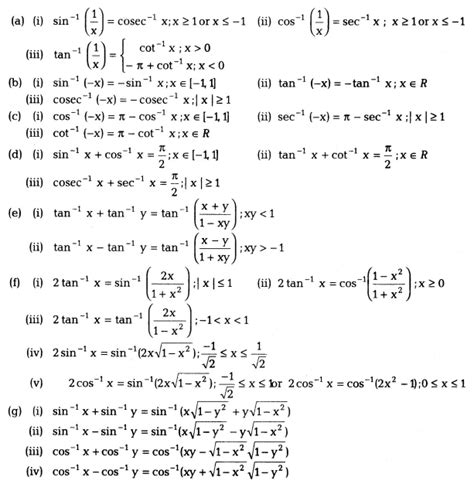 Stunning Basic Trigonometry Formulas For Class 11 Chemical Equation Of ...