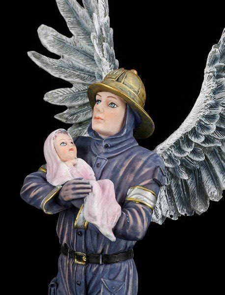 Guardian Angel Figurine - Firefighter | www.figuren-shop.de