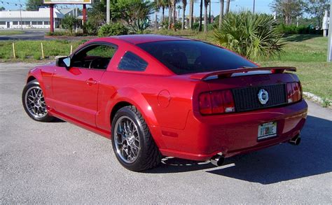 Dark Candy Apple Red 2008 Ford Mustang GT Coupe - MustangAttitude.com Photo Detail