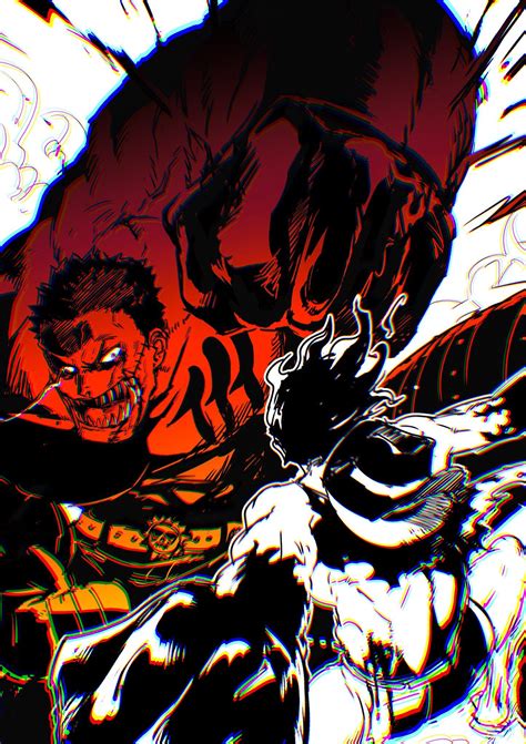 Katakuri vs Luffy (Snake Man) | One piece pictures, One piece images, One piece manga