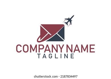 Airmail Symbol Logo Design Vector Format Stock Vector (Royalty Free ...