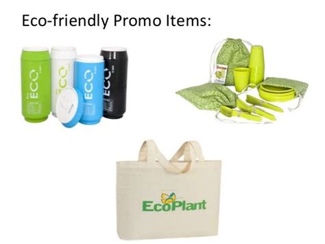 Eco Friendly Promotional Products