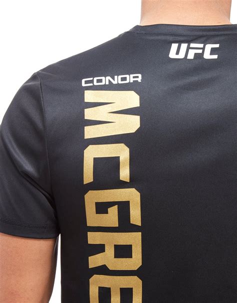 Lyst - Reebok Ufc Conor Mcgregor Walkout T-shirt in Black for Men