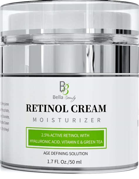 Retinol Moisturizer Anti Aging Cream for Face and Eye Area - With ...