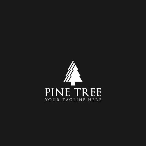 pine tree logo vector 24612116 Vector Art at Vecteezy