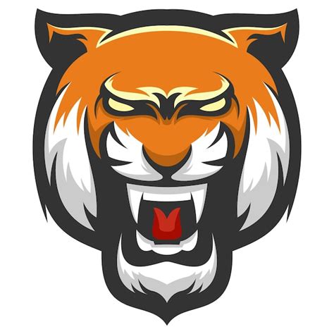 Premium Vector | Tiger mascot logo