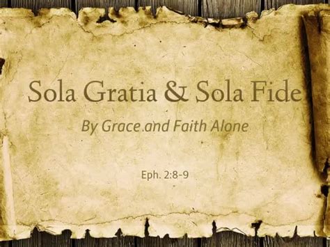 Sola Gratia & Sola Fide - Logos Sermons