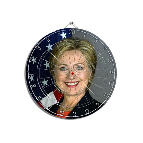 Hillary Clinton Dart Board