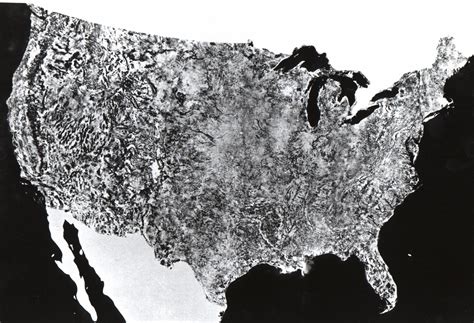 A 1974 Satellite Composite Shows the First Image of the Contiguous ...