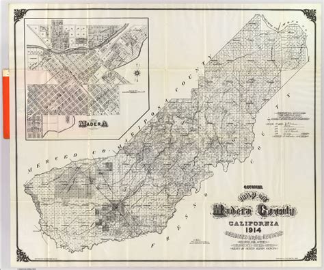 Madera County, Calif. - David Rumsey Historical Map Collection