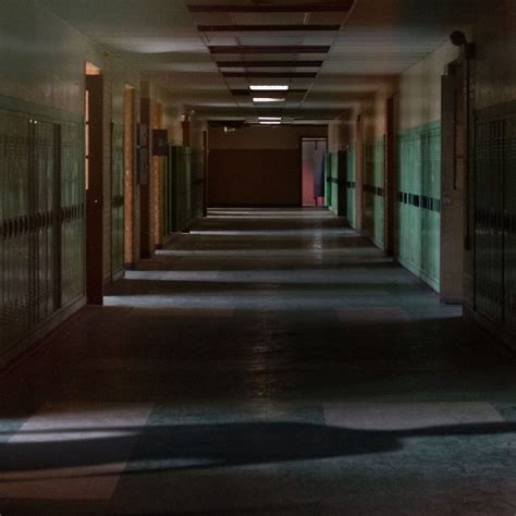 I always have to run through dark corridors; I'm scared of the dark | School hallways, Life is ...