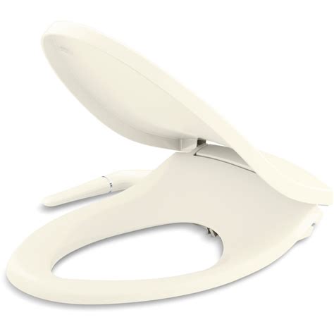 KOHLER PureWash M250 Plastic Biscuit Elongated Soft Close Bidet Toilet ...