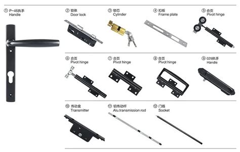 Folding Door Hardware Accessories Manufacturers Aluminum Alloy Door ...