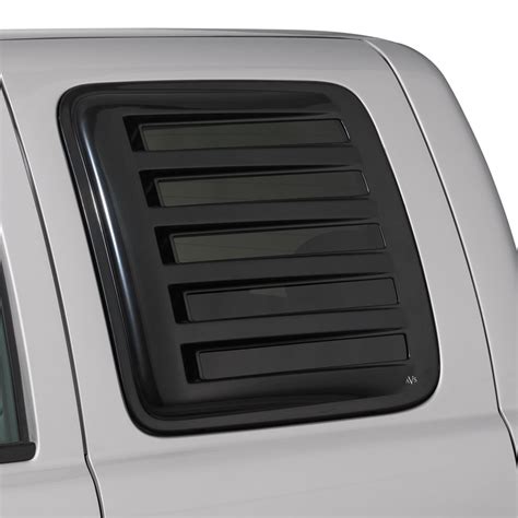 AVS 83410 Aeroshade Rear Side Window Cover Black F150/F250