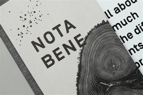 Nota Bene - Fonts In Use