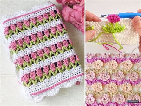 Flower Crochet Stitch Ideas and Inspiration | Crochetpedia