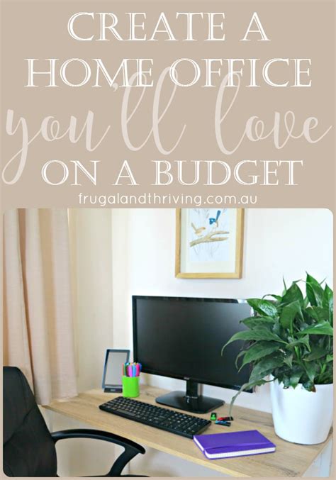 How to Create a Home Office On a Budget and In a Small Space