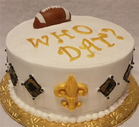 New Orleans Saints Who Dat Cake | Cake, Desserts, Sweet