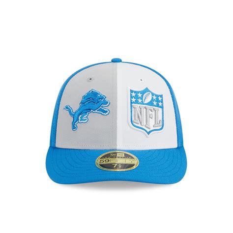 New Era Detroit Lions 2023 Sideline Low Profile 59FIFTY Fitted Hat