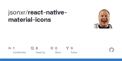 GitHub - jsonxr/react-native-material-icons