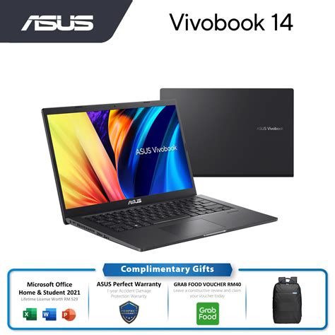 ASUS VIVOBOOK 14 (A1400EA) Intel® Core™ i3-1115G4/4GB/512GB SSD/14" FHD ...