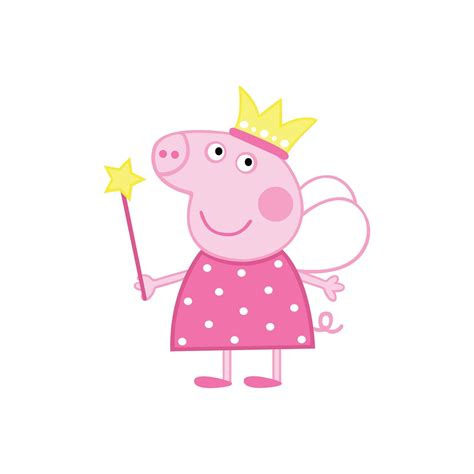 Peppa Pig Princess SVG