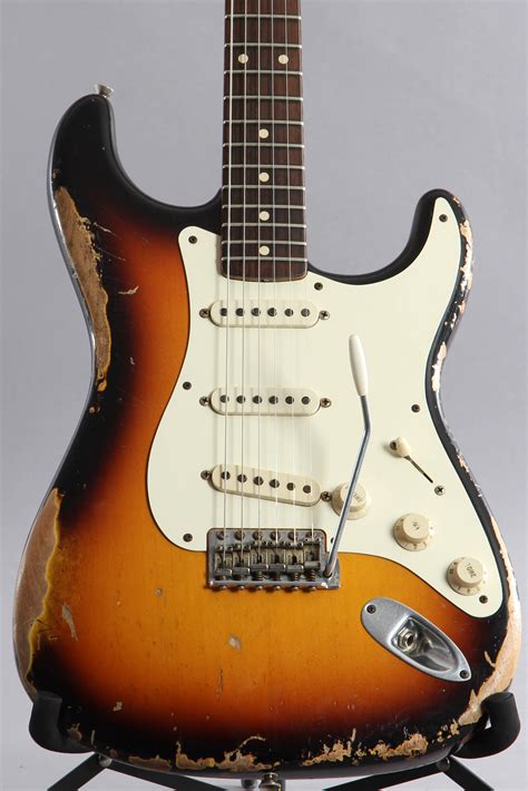 2010 Fender Custom Shop '59 Reissue Heavy Relic Stratocaster Sunburst | Guitar Chimp