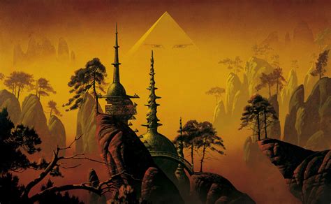 Download Castle Building Music Asia HD Wallpaper by Roger Dean