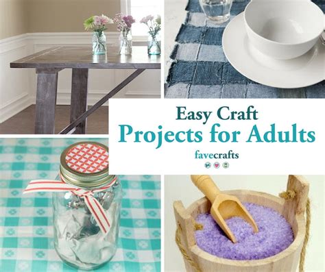 44 Easy Craft Projects For Adults | FaveCrafts.com