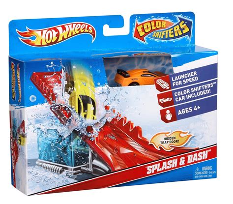 Bộ đồ chơi xe đổi màu Hot Wheels Color Shifters Splash and Dash nhập khẩu 100% từ Mỹ