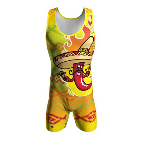 Caliente Wrestling Singlet | Sublimation Kings