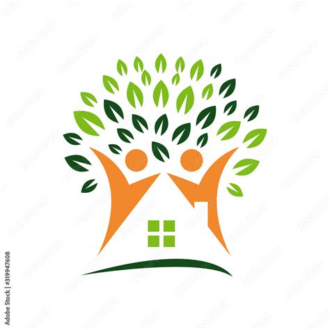 nursing home logo design home care elderly logo vector illustrations ...