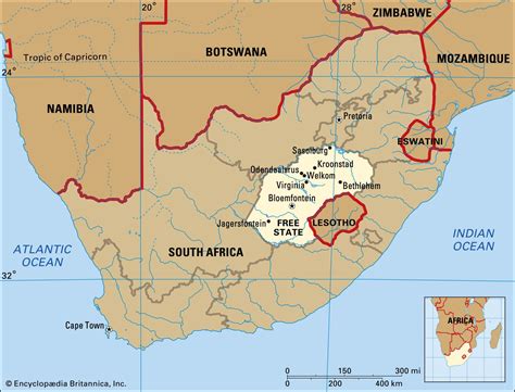 Free State | South African Province, History, Geography | Britannica