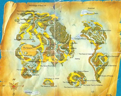 Dragon Quest 3 Maps