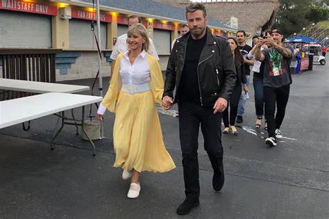 Olivia Newton-John and John Travolta reprise their Grease characters for the first time ever