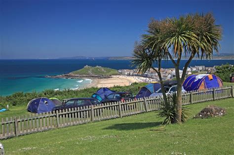 Ayr Holiday Park, St Ives, Cornwall ©Cool Camping | Uk campsites, Camping cornwall, Camping lights