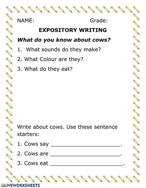 Types of Writing For Kids | Expository, Persuasive, Descriptive ... - Worksheets Library