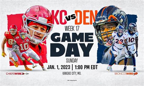 Denver Broncos vs. Kansas City Chiefs: Live game updates from Twitter