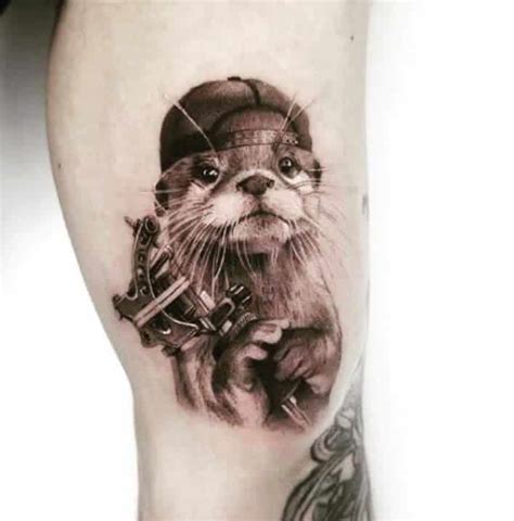 71 Cute Otter Tattoo Ideas